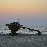 india goa beach sunset colva