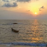 beach sunset holi