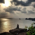 india sunset