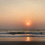 @instagram: #sunset #india #goa #sky #skyisover #sea #ocean #sun #beach #travel #rest #relax #january #winter #winterbutsummer #betalbatim