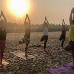 @instagram: We made it ???? #200hryogateachertraining #newyogis #thebestexperience #challengeyourself #learnnewskills #traveladdict #beachyoga #hatha #vinyasa #sunriseyoga #oceanicyoga #mandrem #goa #india