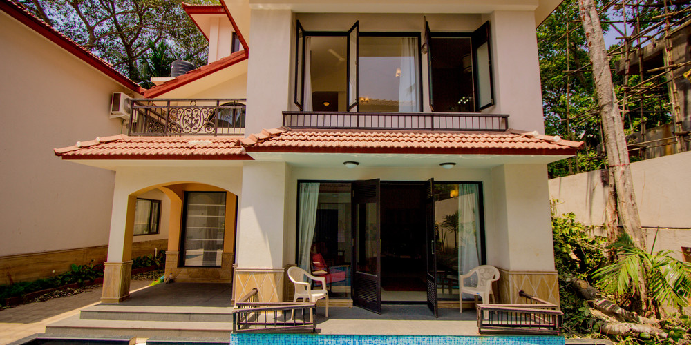 Greek Valley C β Villa for rent in Calangute
