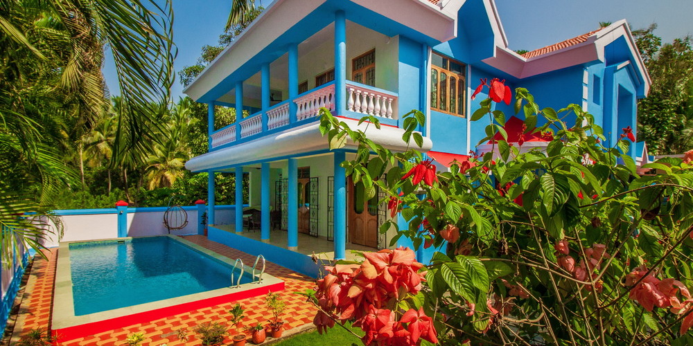 Orchard Garden — Luxury villa for rent in Colva