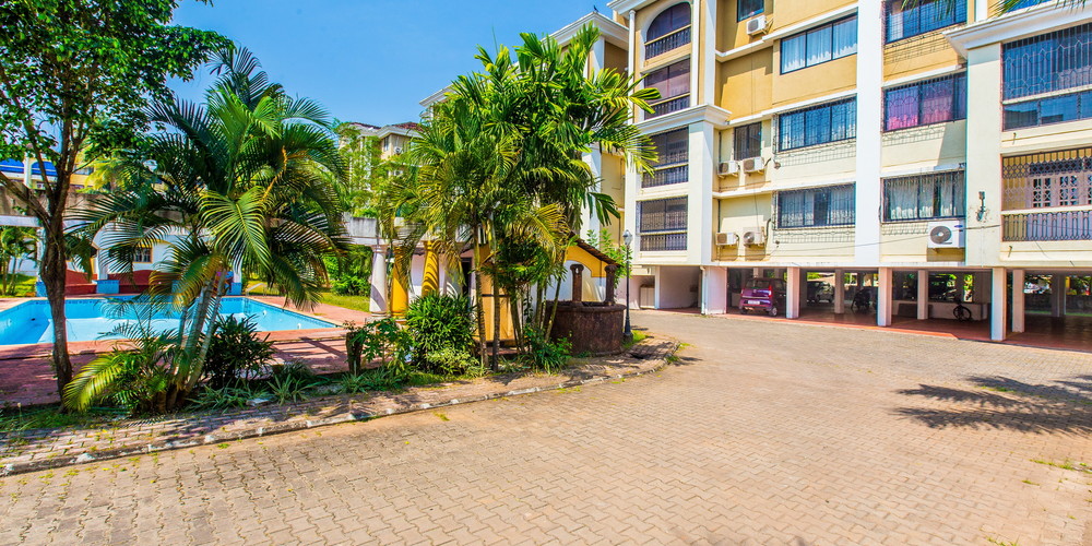 Pool view apartment β Apartment for rent in Colva