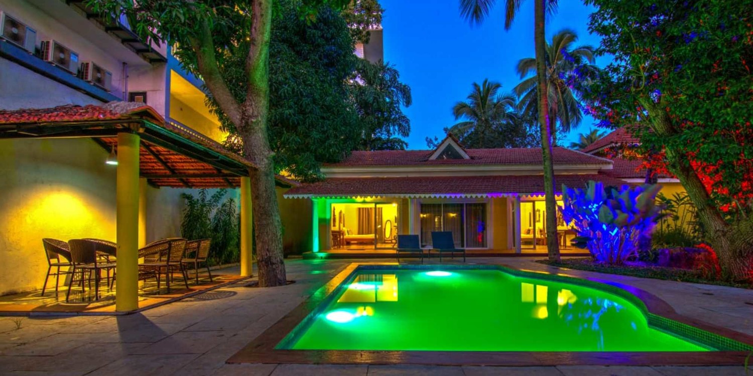 Gardens β Luxury villa for rent in Candolim