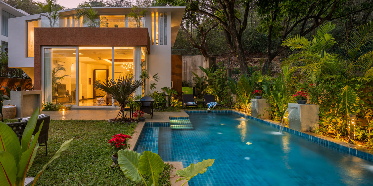 Villa Serene Aurah β Luxury villa for rent in Assagao