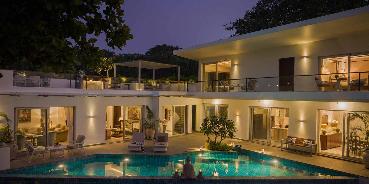 Serene Bayview 1 β Luxury villa for rent in Vagator