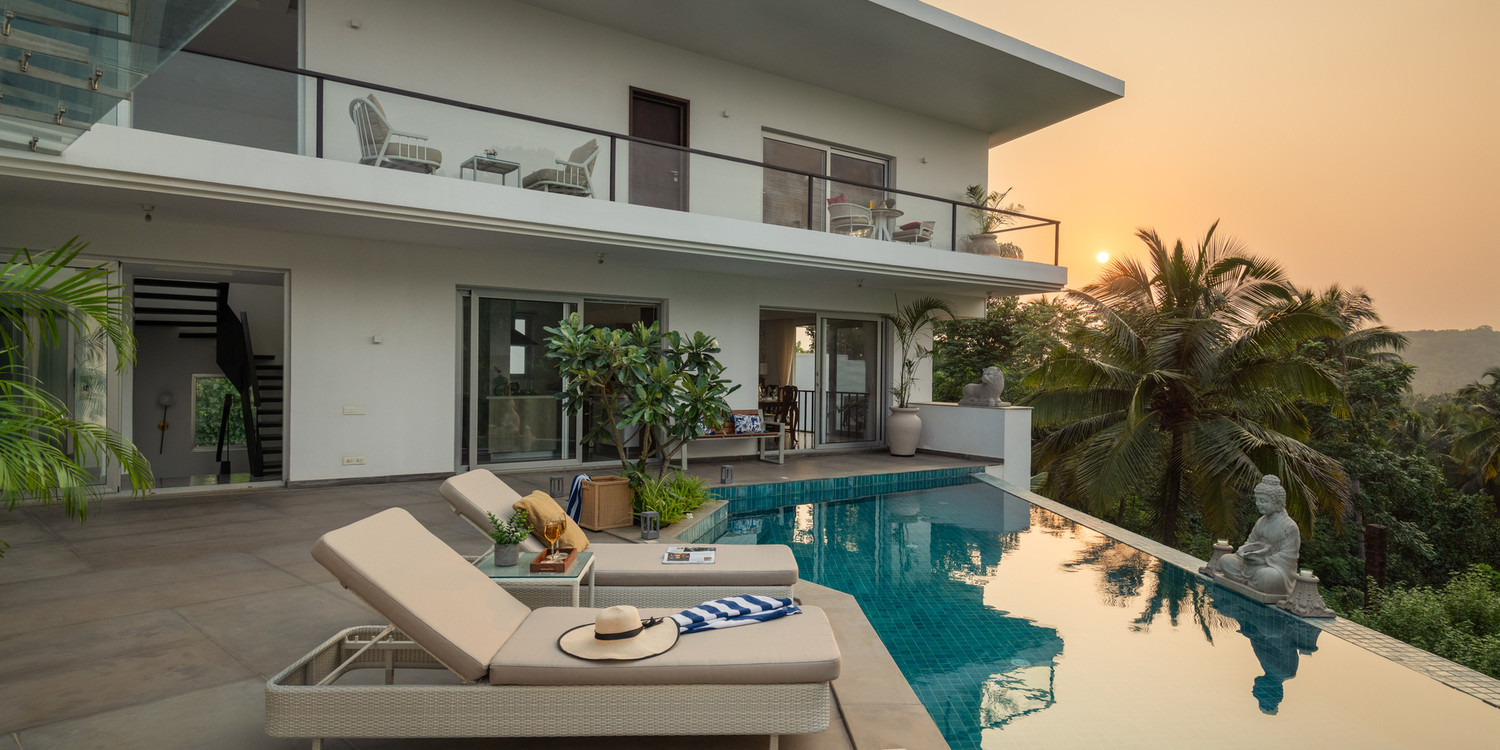 Serene Bayview 2 β Luxury villa for rent in Vagator