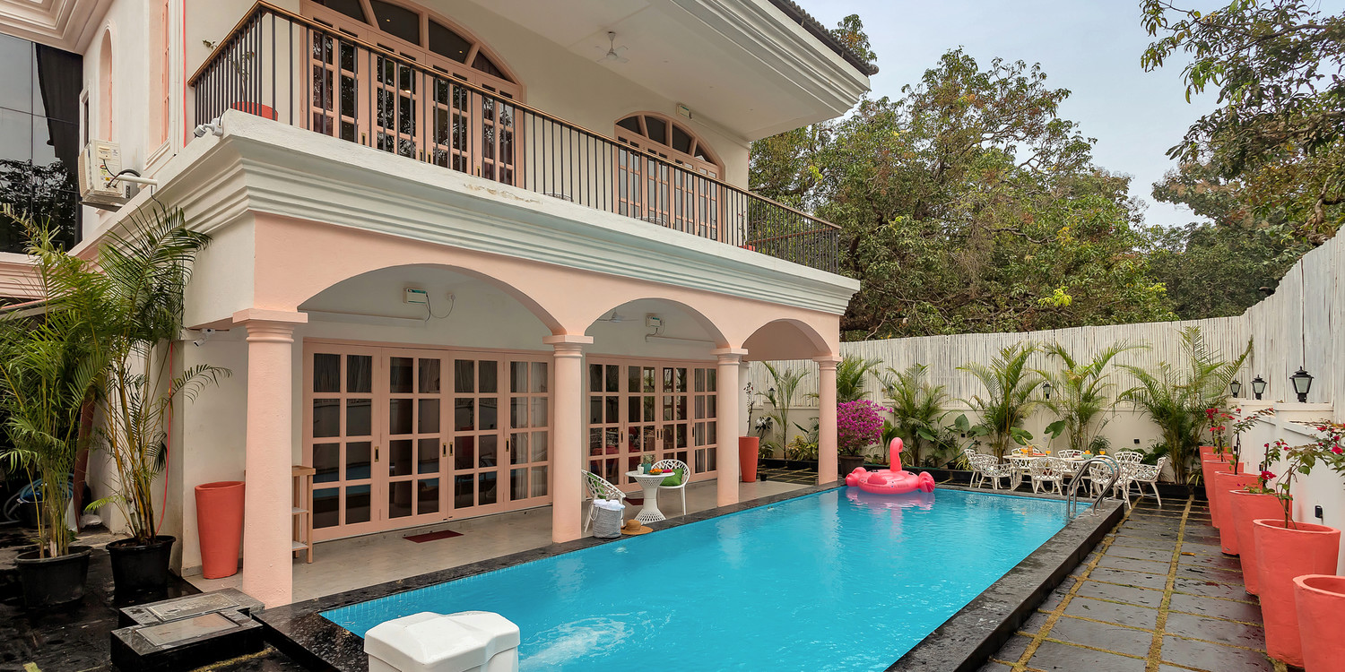 Villa Flamingo β Luxury villa for rent in Vagator