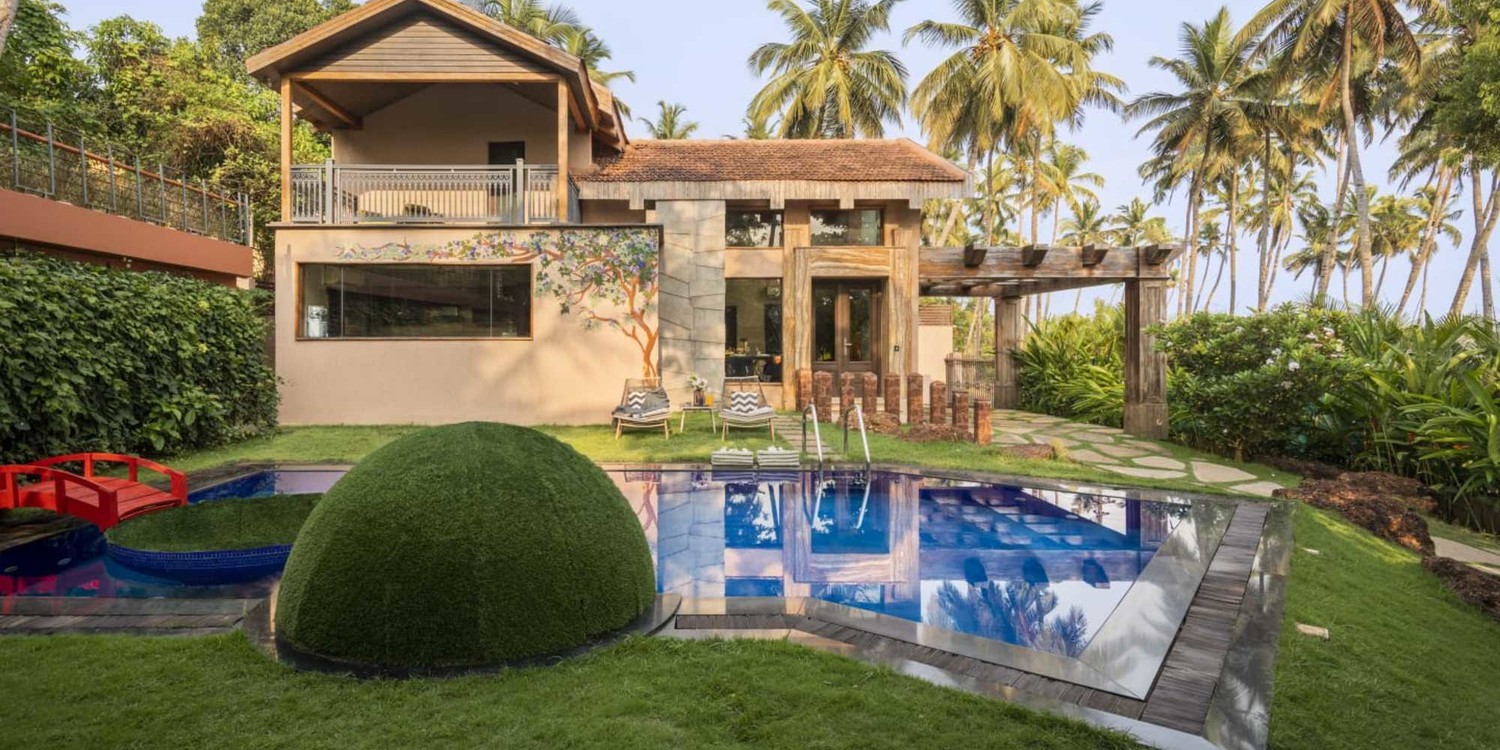 Villa Serene Shore β Luxury villa for rent in Nerul